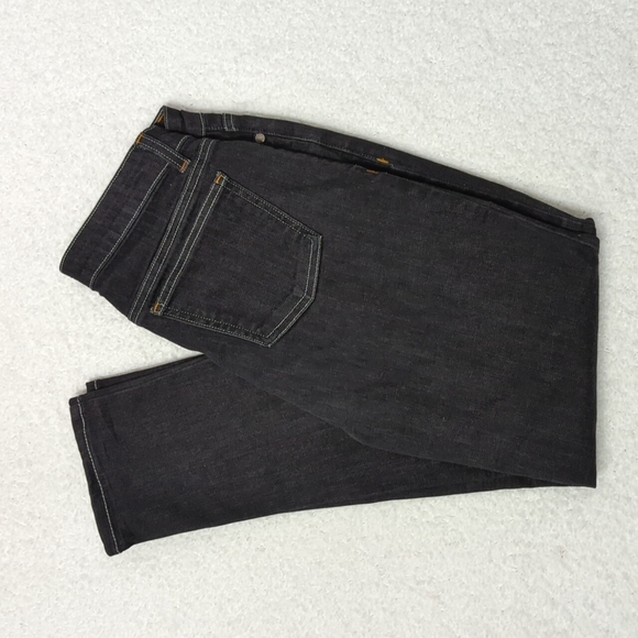 Eileen Fisher Black Crop Jeans Sz 6P - Picture 1 of 7